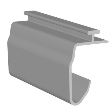 МОНТАЖНАЯ ПЛАНКА БЕЗ КЛЕЕВЫХ РАЗДЕЛЕНИЙ ПОЛКИ 1М