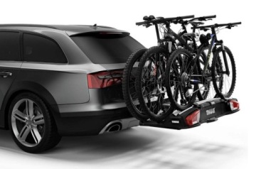 Велосипедная платформа VELOSPACE XT 939, монтируемая в стойку, для 4 велосипедов SILVER.