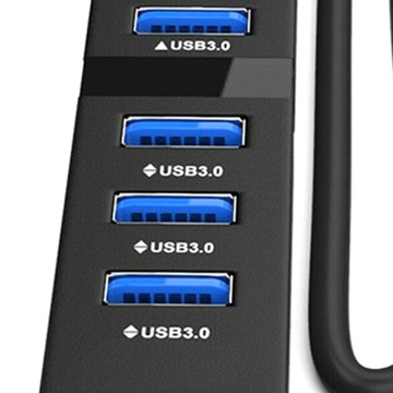Porty Koncentrator USB 3.0 Multi Splitter Rozszerzenie Kompaktowy przenośny adapter danych