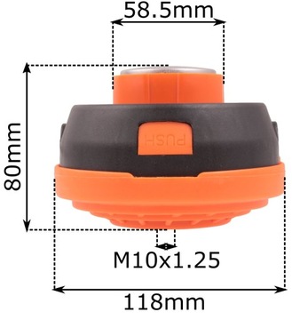 УНИВЕРСАЛЬНЫЙ ТРИММЕР ДЛЯ МАСЛА GIT BUTTER HEAD M10