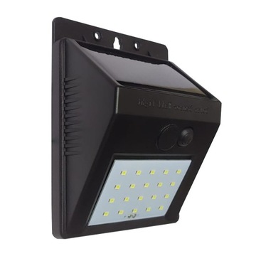 LAMPA SOLARNA KINKIET 20 SMD CZUJNIK ZMIERZCHU