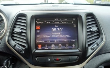 Jeep Cherokee V Terenowy 2.0 MJD 140KM 2014 Jeep Cherokee 2.0Multijet 140KM 4x4 4WD Zero korozji Navi LED Klimatronik, zdjęcie 15