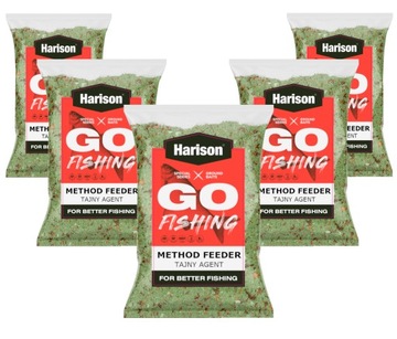 Zestaw Zanęt GO-Fishing METHOD FEEDER TAJNY 15KG