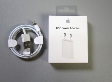 ORYGINALNA ŁADOWARKA+KABEL IPHONE 5,6,7,8,X,XS