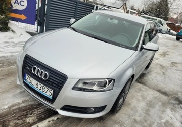 Audi A3 8P Hatchback 3d 2.0 TDI CR 170KM 2011 Audi A3 Sportback Wymieniony rozrzad Nowe tarcze, klocki. 2.0 Diesel, zdjęcie 1