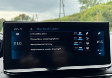 Peugeot 5008 II Crossover Facelifting 1.5 BlueHDi 130KM 2021 Peugeot 5008 Allure Full Led Skora Ambiente Kamery LineAssist Alu18 Serwis, zdjęcie 31