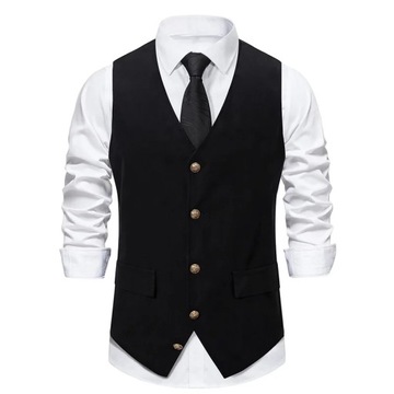 Vest Men Suit Vest Wedding Party Formal Khaki Blue