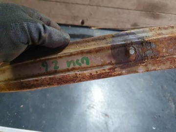 ЗАДНЕЕ КРЫЛО СТАРОГО ВИНТАЖНОГО ВЕЛОСИПЕДА NSU, РАЗМЕР 26