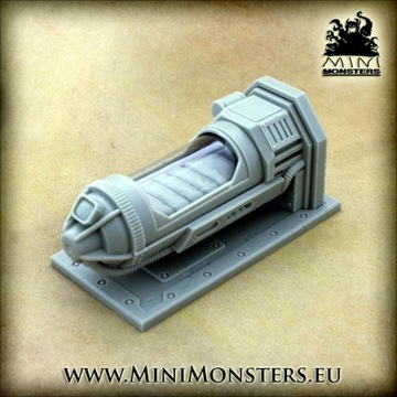 CRYO STASIS CAPSULE - WH40K, Necromunda, Infinity
