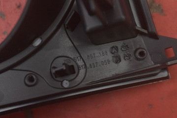 DEKORACE RÁMEČEK PŘÍSTROJOVÁ DESKA 517857189A VW GOLF 7 VII SPORTSVAN 12-17