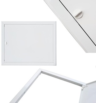 Drzwiczki rewizyjne WYCIĄGANE Metalowe MAXI 70x50