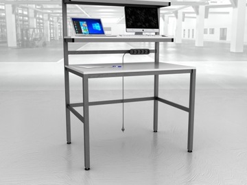 Stół warsztatowy do pakowania 120x70x220cm Art4007