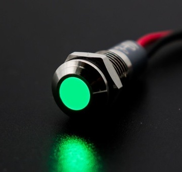Lampka sygnalizacyjna kontrolka wskaźnik sygnalizator LED 3V-6V 5V 12mm