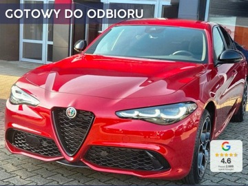 Alfa Romeo Giulia II Sedan Facelifting 2023 2.0 GME Turbo 280KM 2025 ALFA ROMEO Giulia Turbo Veloce Q4 Sedan 2.0 (280KM) 2025