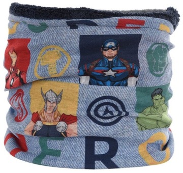 Oryginalny Marvel szalik - komin dla chłopców Avengers r . uniwersalny