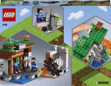 LEGO Minecraft «Заброшенная» шахта 21166