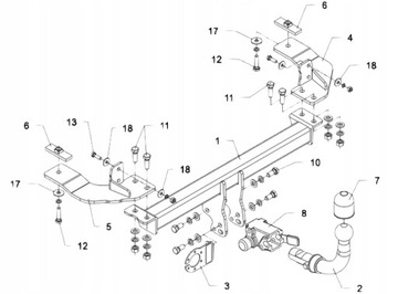 ODEPÍNACÍ AUTOMAT ZAŘÍZENÍ(HÁK) TÁŽNÝ OD2007 FIAT 500