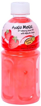 Mogu Mogu Truskawka z dodatkiem Nata de Coco 320ml