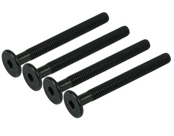 100xwkręt M6 x 120 mm z łbem walcowym imbus, śruba meblowa wkręt metryczny