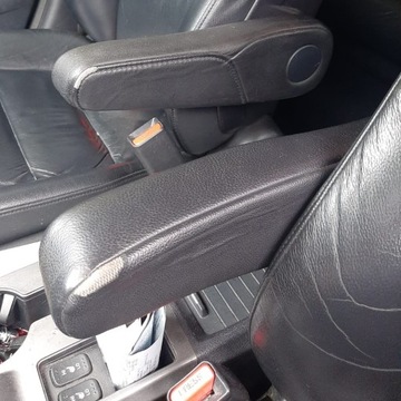 Чехол на подлокотник Honda CRV в сборе - черный