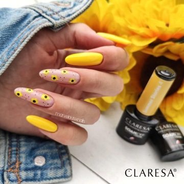 13x ПОДАРОЧНЫЙ набор CLARESA для гибридов, лак, цоколь, УФ-светодиодная лампа + подарки