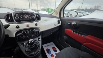 Fiat 500 II Seria 4 1.2 69KM 2016 Fiat 500 ledy super stan zarejestrowany biała, zdjęcie 14