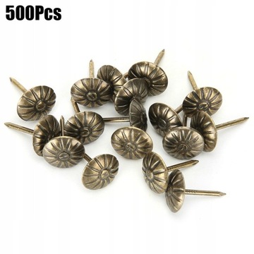 500 sztuk 11x16mm Bubble Nail Chryzantema Wzór