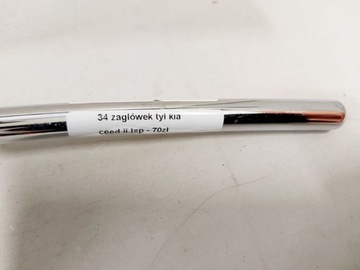 KIA CEED 2 II HB PODHLAVNÍK SEDADLA POHOVKA ZADNÍ LEVÝ/PRAVÝ