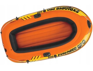Понтон Intex Explorer 200 на 2 человека. Насос + лопасти 58357 МОДЕЛЬ 2024 г.