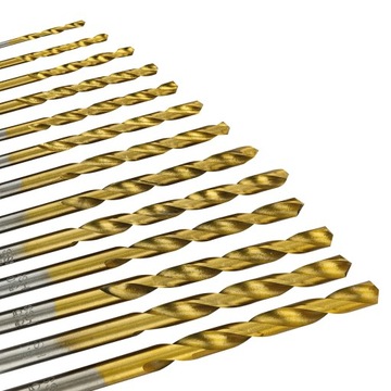 Набор сверл, сверла HSS по металлу 1,5 - 6,5 мм, для дрели, 13 шт.