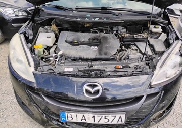 Mazda 5 II 2.0 MZR 150KM 2013 Mazda 5 2013r, 2.0 Benzyna. 7 osob. Uszkodzony przod. Jezdzi. 2.0 150KM, zdjęcie 4