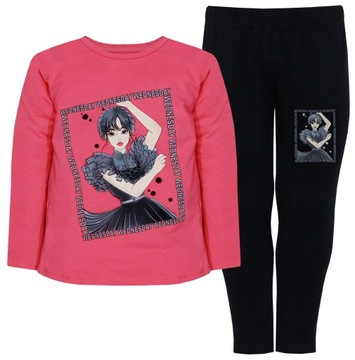 3835 BAWEŁNIANY KOMPLET WEDNESDAY ADDAMS r 146