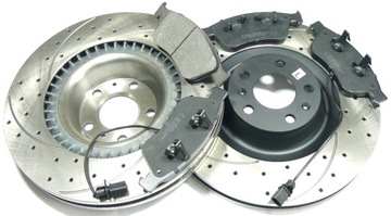 KLOCKI TARCZE 360mm DO AUDI A6 C6 A8 D3 VW PHAETON