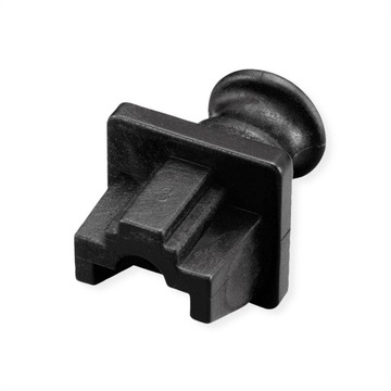 Zaślepka RJ45 patch paneli ochrona czarny 10szt