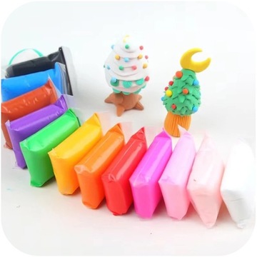 12 ШТ. ВОЛШЕБНАЯ ПОЛИМЕРНАЯ ГЛИНА PLAYSTINE SENSO FOAM CLAY ПЕНА ДЛЯ КОНДИТЕРСКИХ ГЛИН
