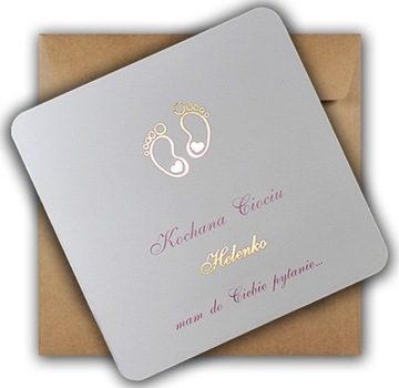 Запросить вопрос Скретч-карта крестной матери, ПЕРСОНАЛИЗИРОВАННАЯ