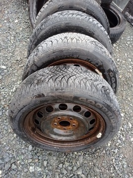 MAZDA 5 3 6 KOLA PNEUMATIKY RÁFKY OCELOVÉ 205/55 R16 CELOROČNÍ