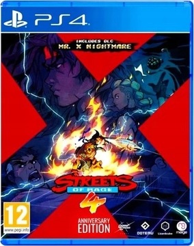 Streets of Rage 4 Anniversary Bijatyka Nowa Gra PS4 PS5