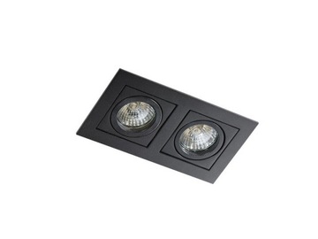 Lampa wpuszczana PACO 2 czarna AZ0800 AZZARDO