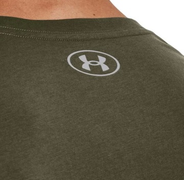 Under Armour T-Shirt Ua Team Issue Wordmark Ss 1329582 Khaki Loose Fit