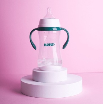 НЕНО АНТИКОЛИЧЕСКАЯ БУТЫЛОЧКА ДЛЯ КОРМЛЕНИЯ И НАУЧЕНИЯ ПИТЬ 240мл + соска 3-6м