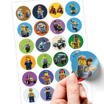 NAJLEPSZE NAJKEJKI DLA DZIECI LEGO CITY DUKE POLICJA ZESTAW 24 SZT JAKOŚĆ