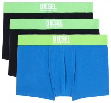 DIESEL ORYGINALNE BOKSERKI MĘSKIE 3-PACK BOX M