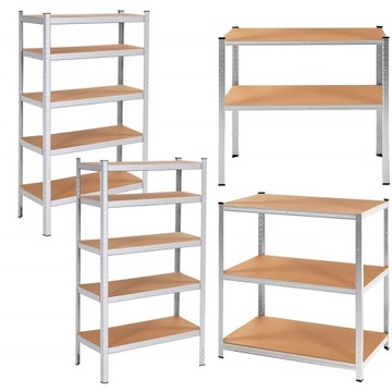 СТЕЛАЖ 150х75х30 МЕТАЛЛ ГАРАЖНАЯ МАСТЕРСКАЯ ДЛЯ ПОДВАЛА ГАРАЖА