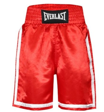 EVERLAST SPODENKI DO BOKSU COMP RED/WHITE - XXL