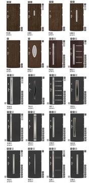 Наружные двери 55 мм МАССИВАЯ СТАЛЬ Золотой Дуб