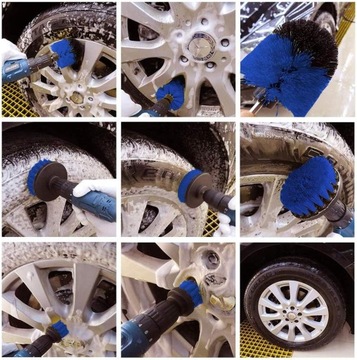 НАБОР СВЕРЛ ДЛЯ РОЗЕТОК, 6 ПРЕДМЕТОВ НАБОР ЩЕТКОВ ДЛЯ ДРЕЛ ДЛЯ ВАННЫ