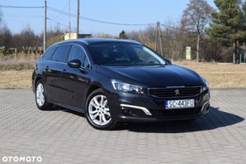 Peugeot 508 I SW Facelifting 1.6 e-THP 165KM 2015 Peugeot 508 1.6 THP 165KM Lift Allure LED Panorama Navi Kamera Czujniki Hak, zdjęcie 10