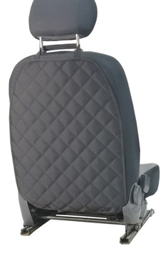 Mata ochronna pod fotelik samochodowy czarna - idealna na długie podróże