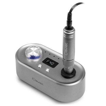 Frezarka do paznokci FX 750 Clavier manicure, pedicure 65W grey szara frezy